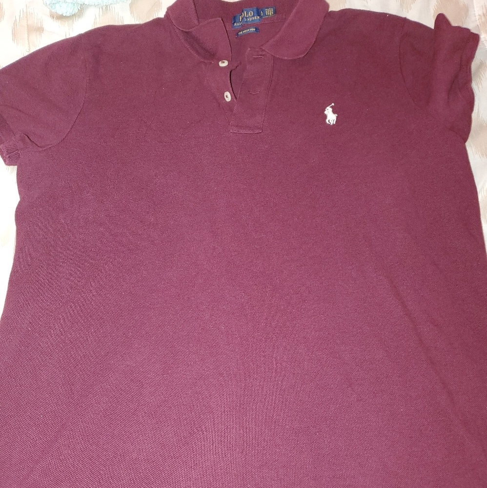 Burgundy Polo Dress